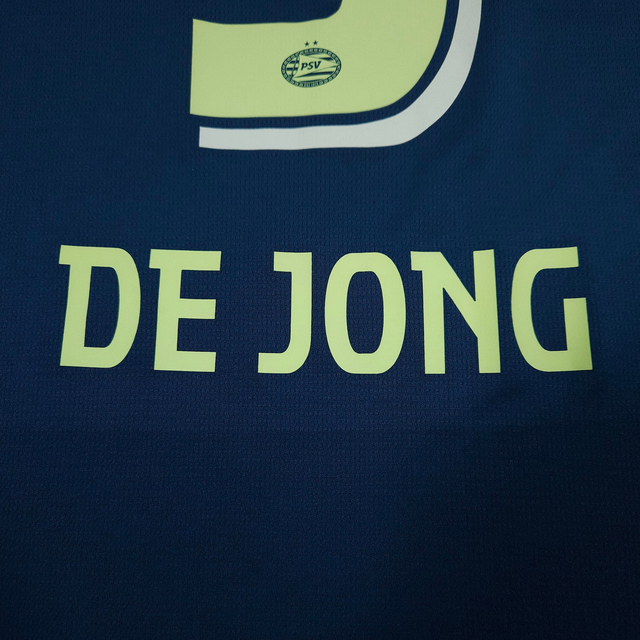 PSV Third Shirt 2023-24 – De Jong #9 detailed view 10