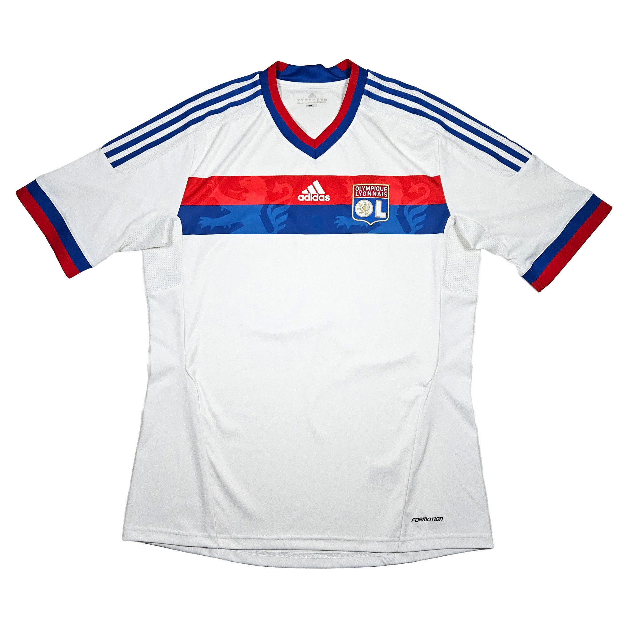 2011-12 Olympique Lyon Authentic Home Shirt
