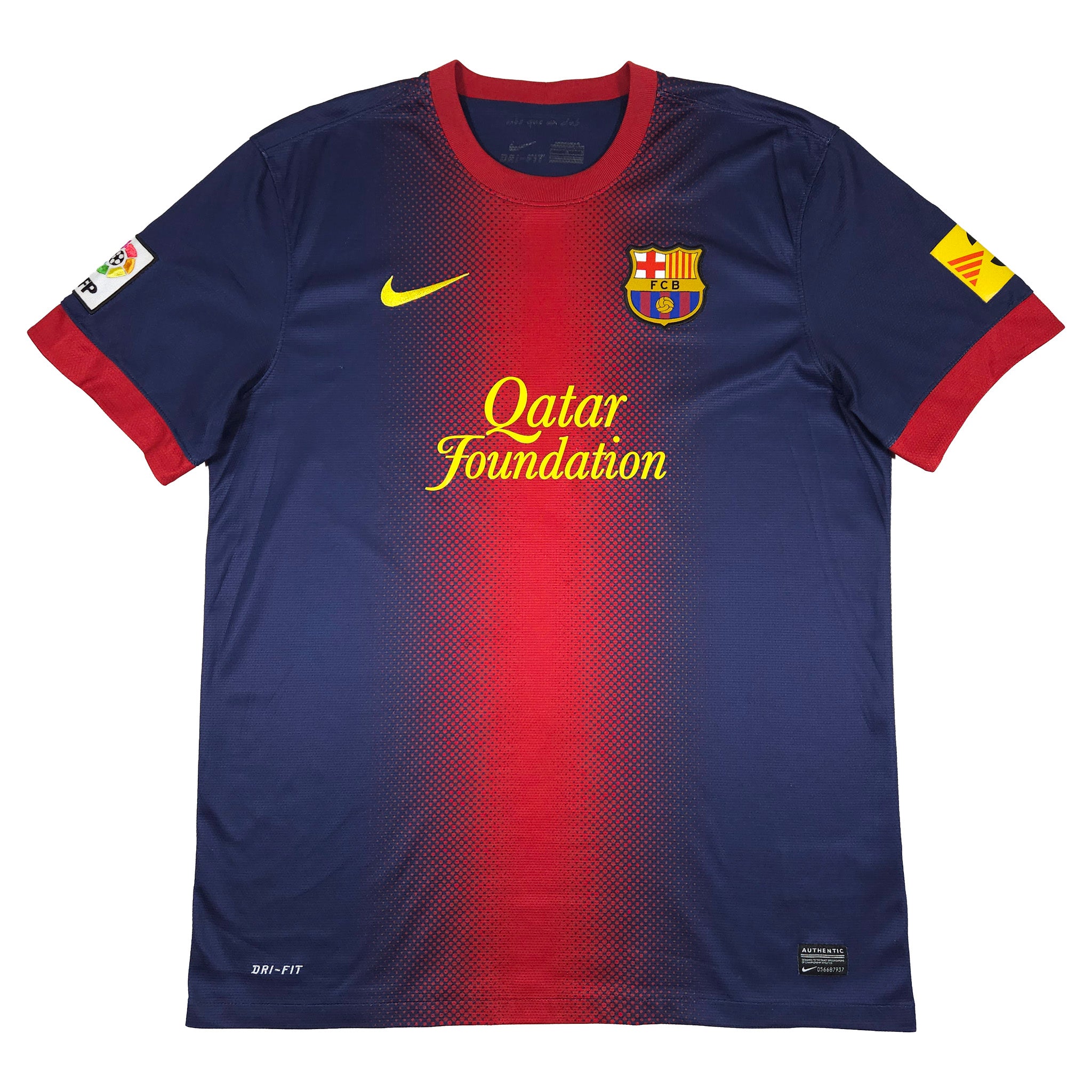 Barcelona Home Shirt 2012-13 – Messi #10 front view