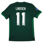 Feyenoord Third Shirt 2021-22 – Linssen #11 back view