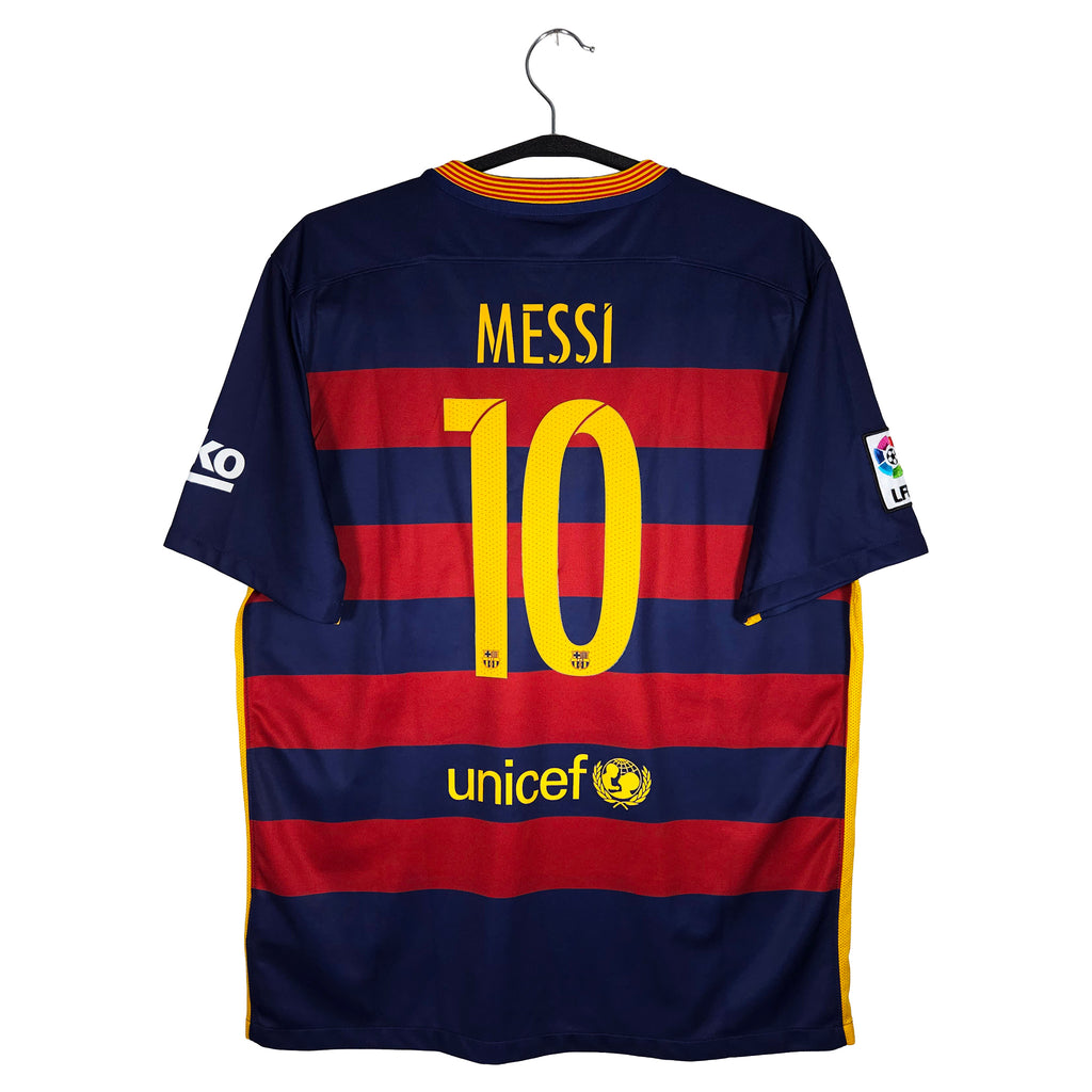 2015-16 Barcelona Home Shirt Messi #10