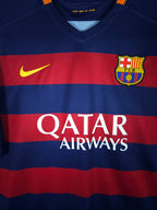 2015-16 Barcelona Home Shirt Messi #10