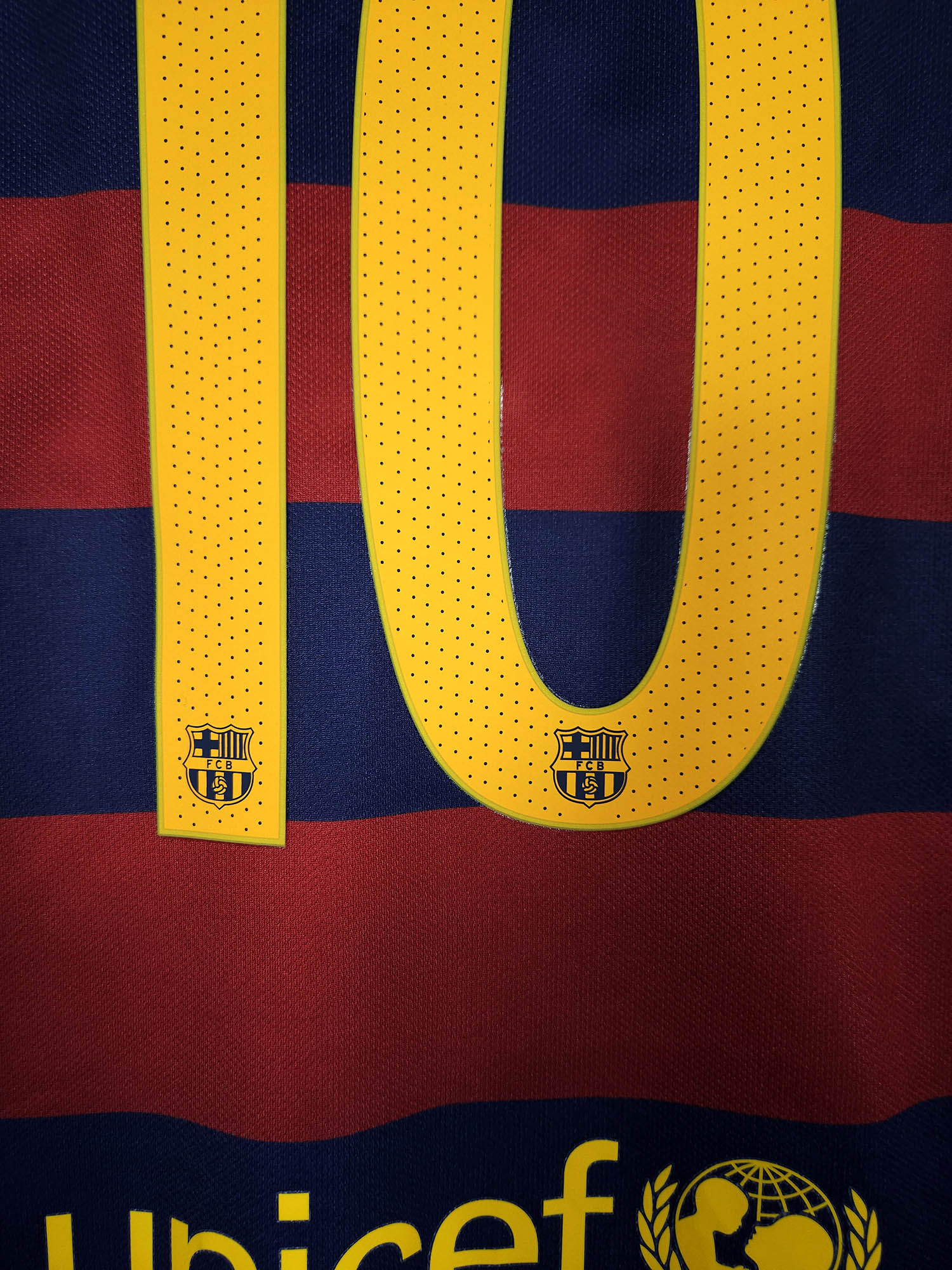 2015-16 Barcelona Home Shirt Messi #10