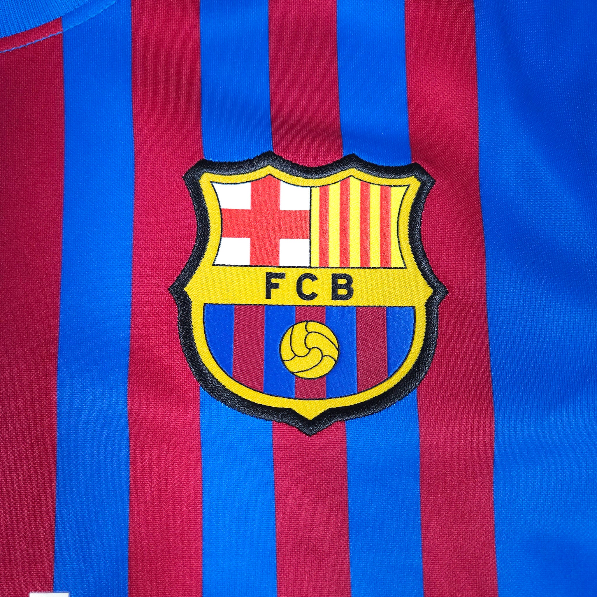 Barcelona Home Shirt 2021-22 detailed view 2