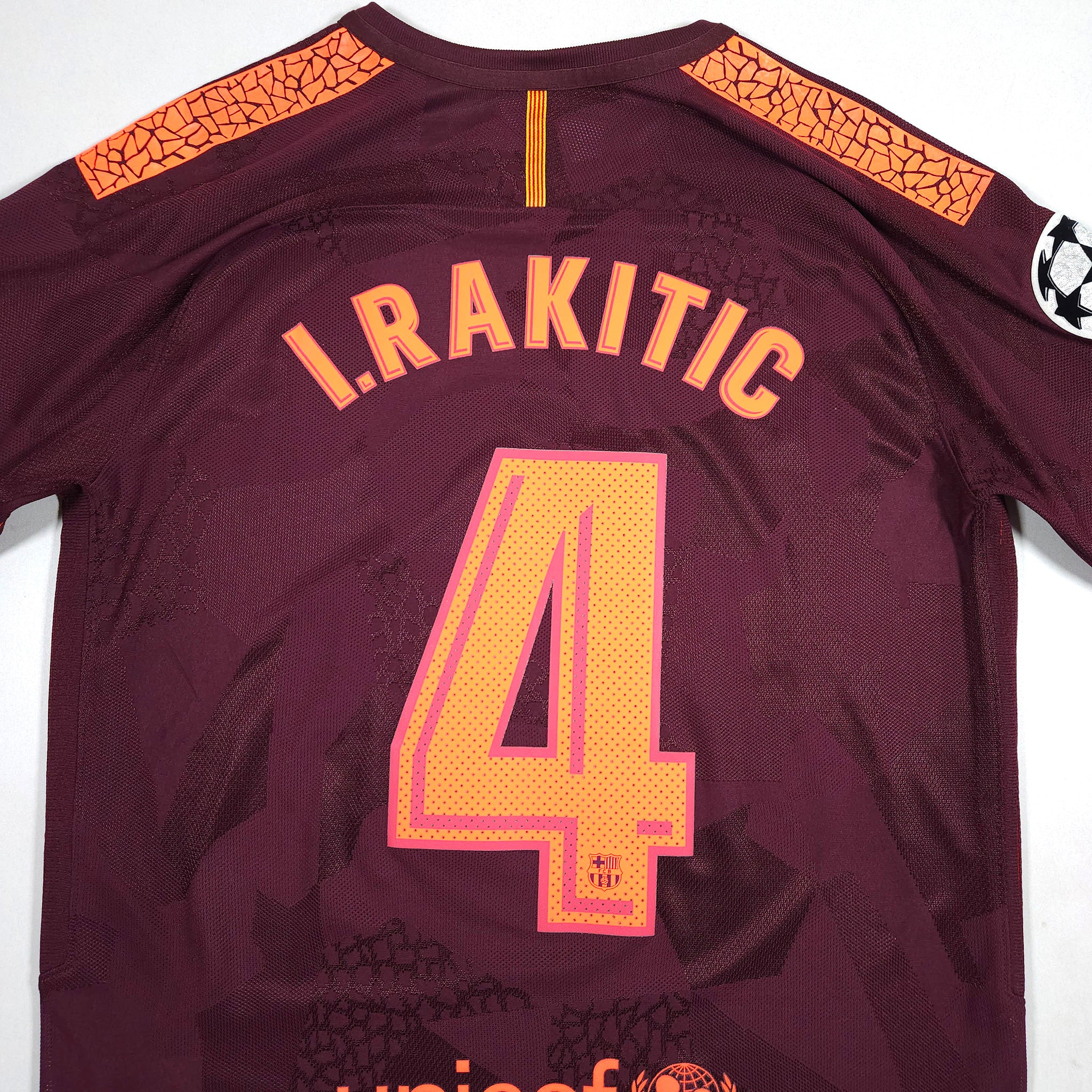 Barcelona Third Shirt 2017-18 – Authentic – Rakitic #4 detailed view 8
