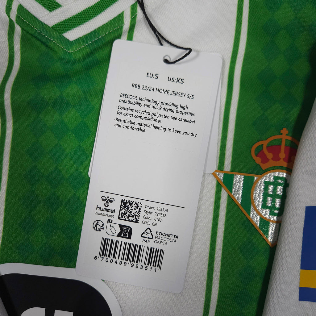 Real Betis Home Shirt 2023-24 detailed view 11