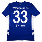 Schalke 04 Home Shirt 2021-22 – Thiaw #33 back view