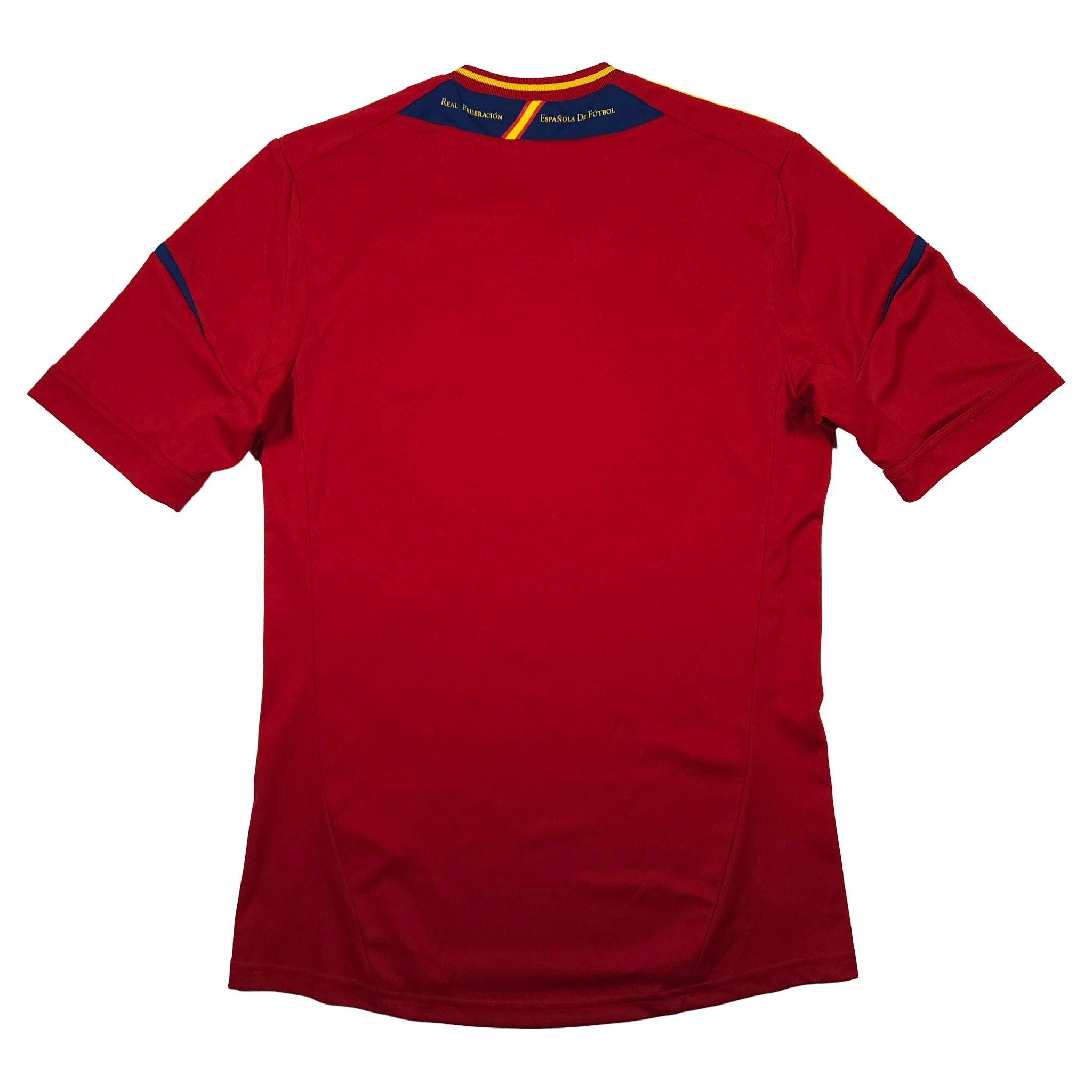 Spain Home Shirt 2011-12 back view