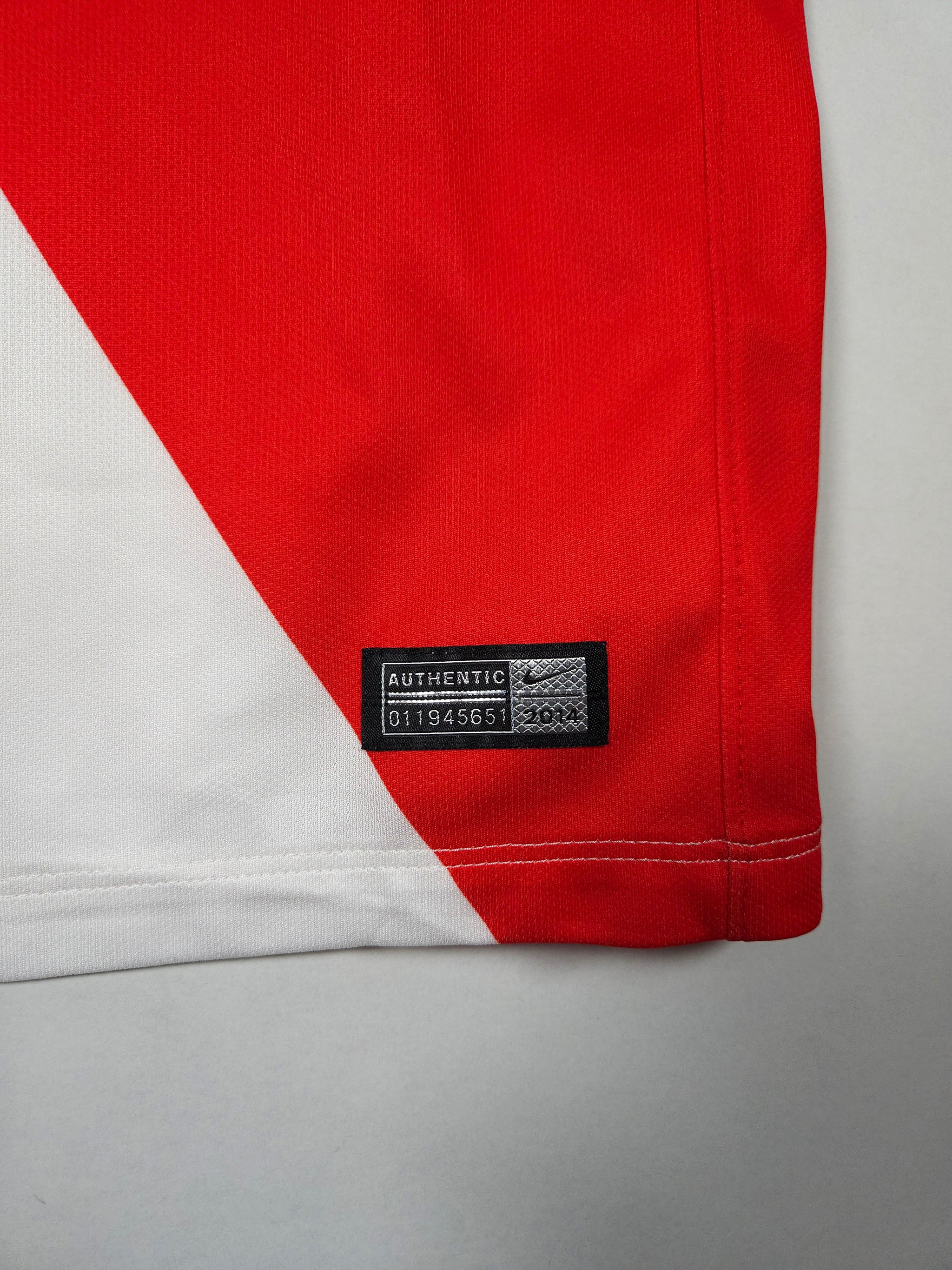 2014-15 AS Monaco Home Shirt