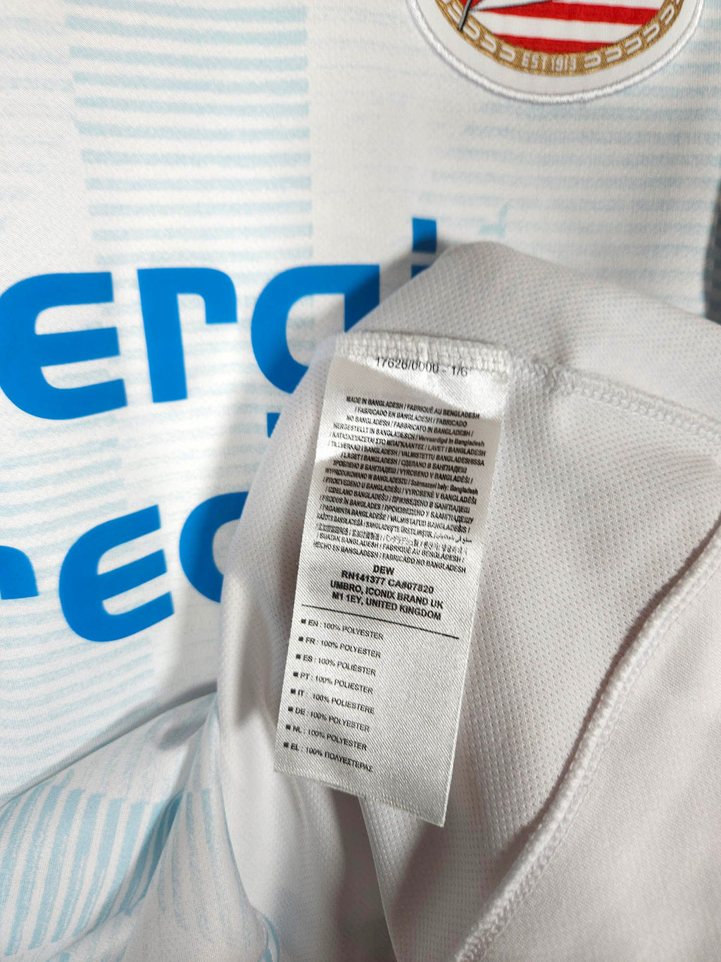 2018-19 PSV Away Shirt Bergwijn #17